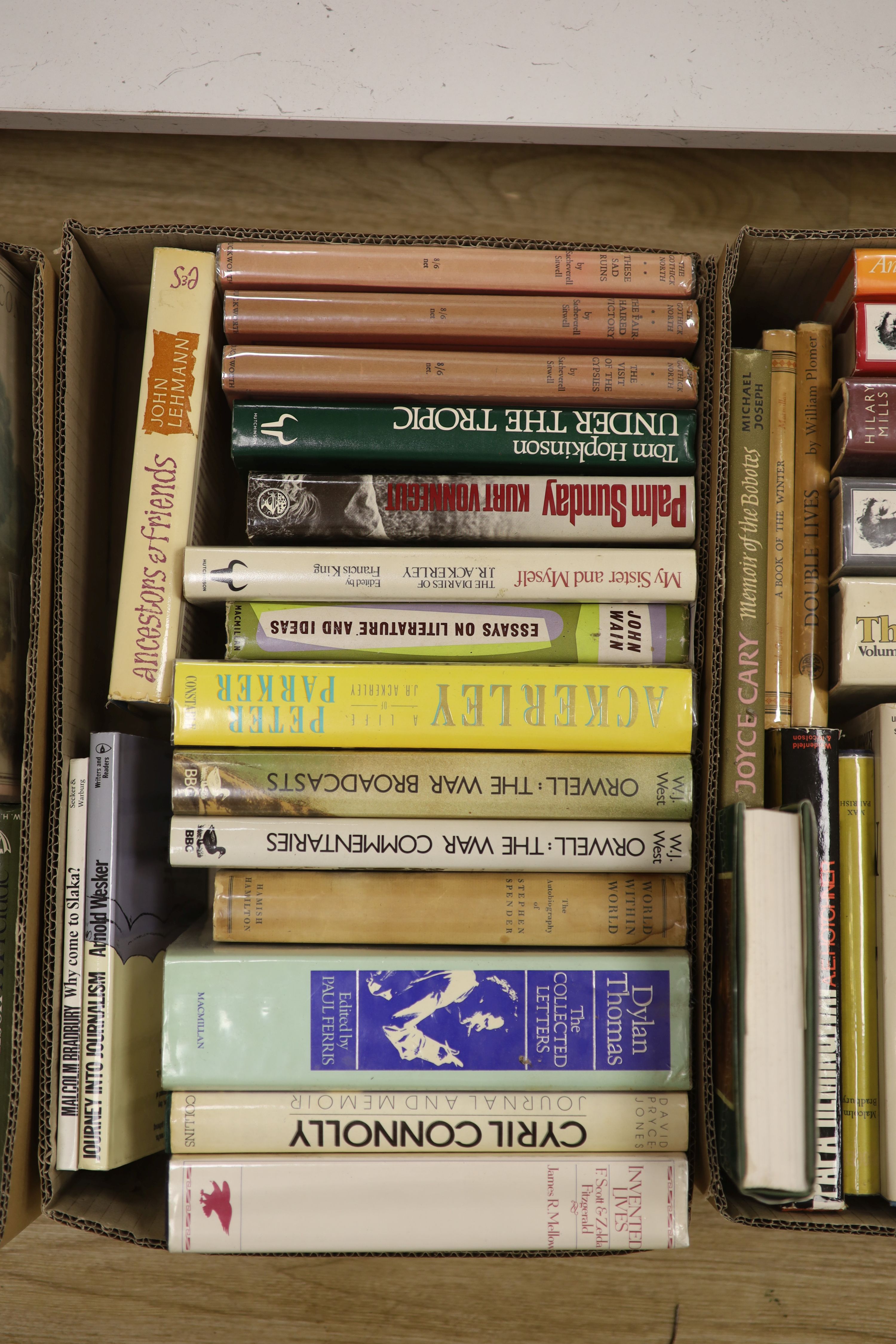 Literature. Mostly later 20th century biographies and letters